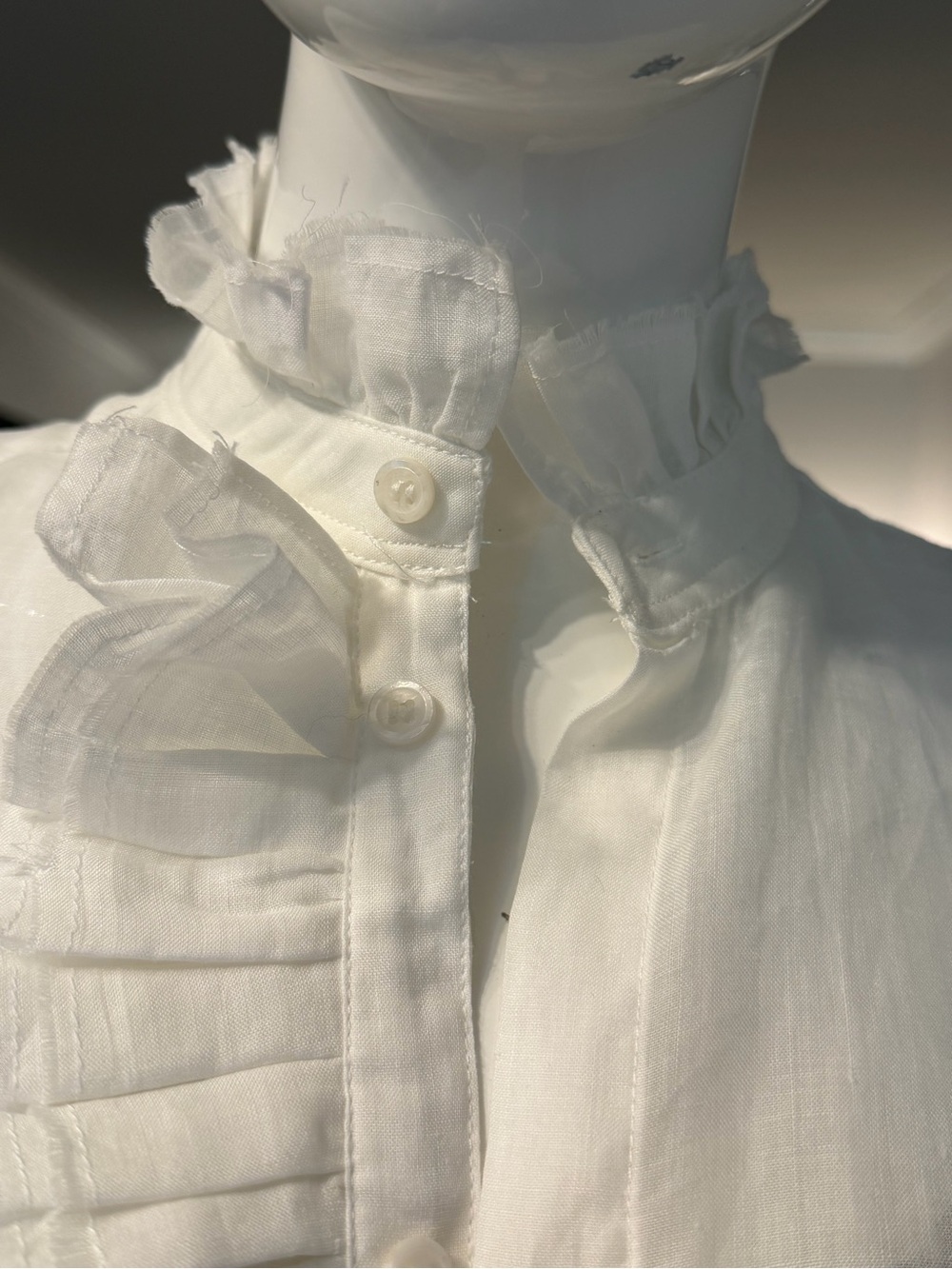 Zara white shirt